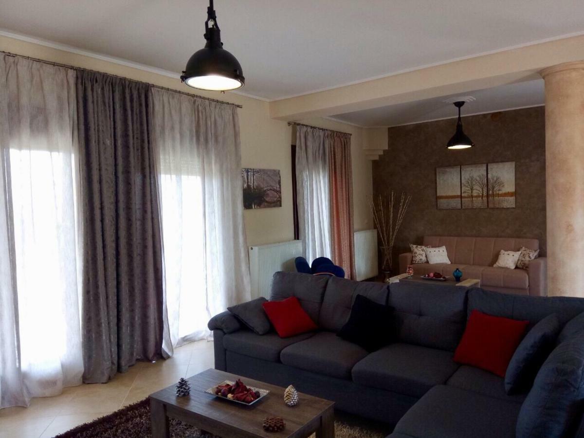 Luxury Villa Thea โวโลส ภายนอก รูปภาพ