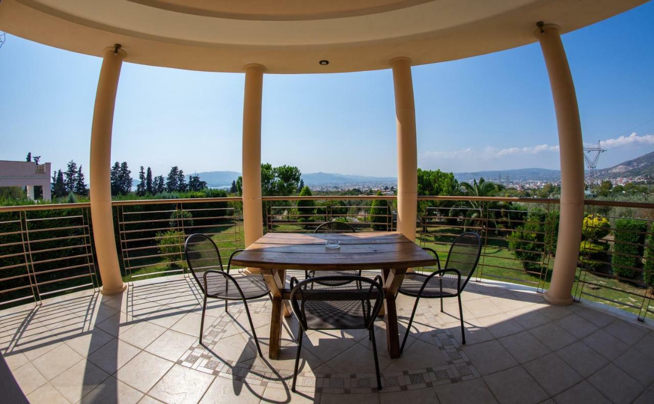 Luxury Villa Thea โวโลส ภายนอก รูปภาพ
